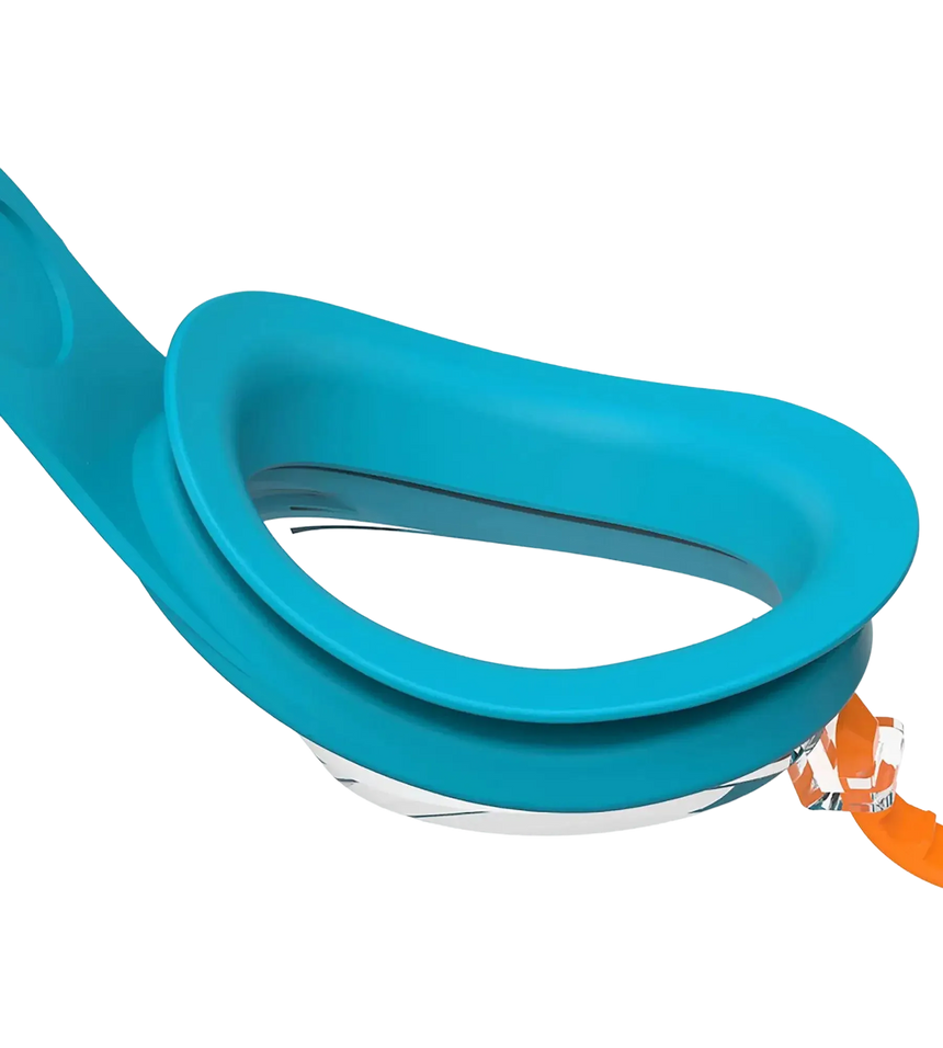 Unisex Kids Sea Squad Spot Tint-Lens Swim Goggles For Tot's (Age Range -  6-14 Years) - Blue & Green
