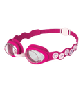 Kids Sea Squad Spot Anti Fog Clear Lens Swim Goggles For Tots (Age Range - 3-6 Years) - Blossom, Electric Pink & Clear