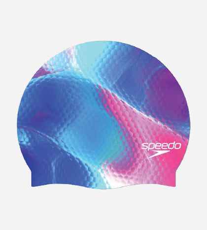 Unisex Adult Slogan Print Silicone Swim Cap For Men and Women - Lazy Daisy