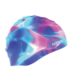 Unisex Adult Slogan Print Silicone Swim Cap For Men and Women - Lazy Daisy
