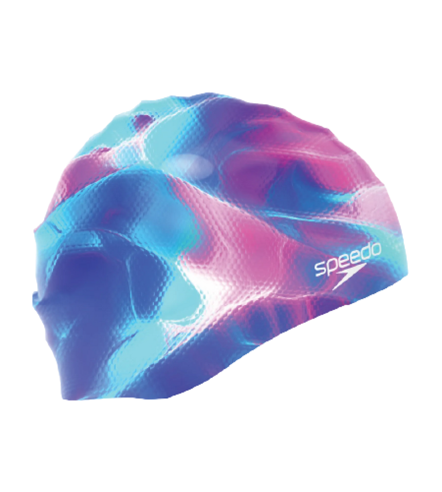 Unisex Adult Slogan Print Silicone Swim Cap For Men and Women - Lazy Daisy
