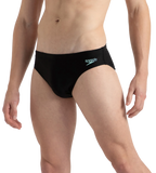 Men's Endurance10 Essential Lycra Brief - Black & Arctic Glass