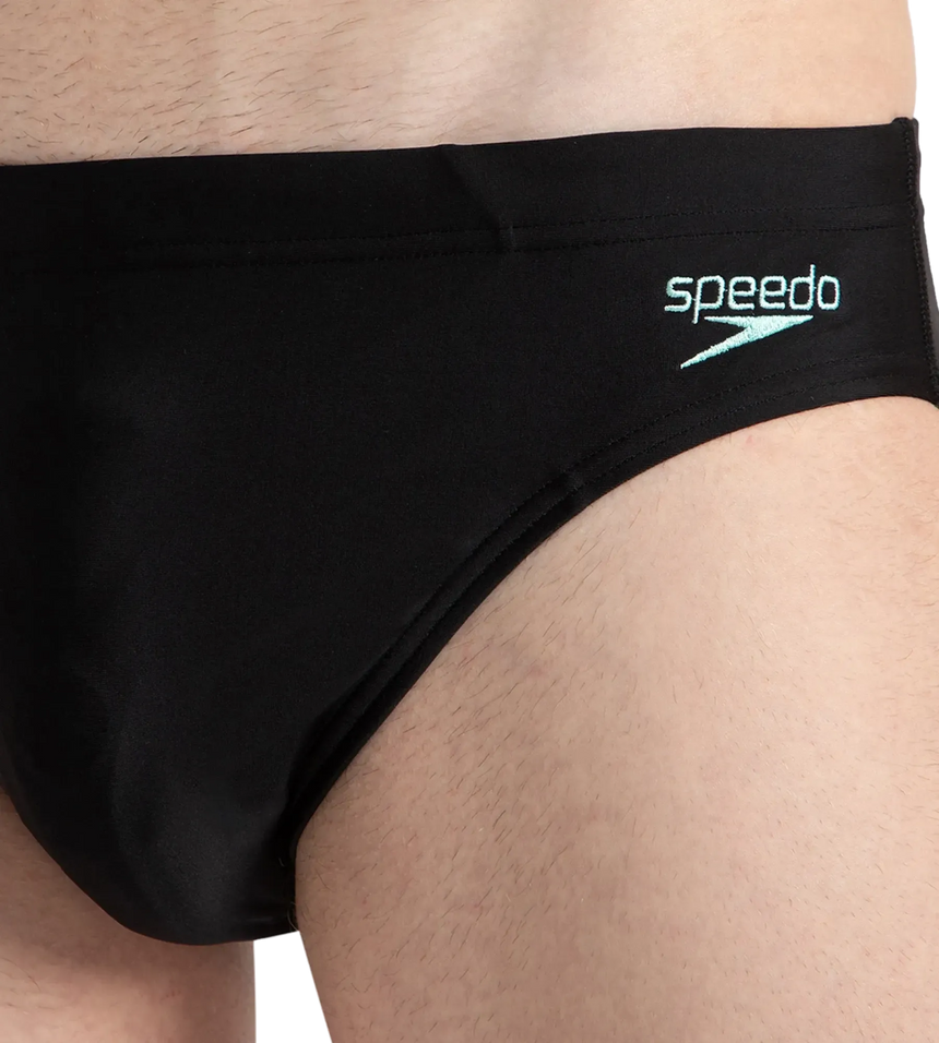 Men's Endurance10 Essential Lycra Brief - Black & Arctic Glass