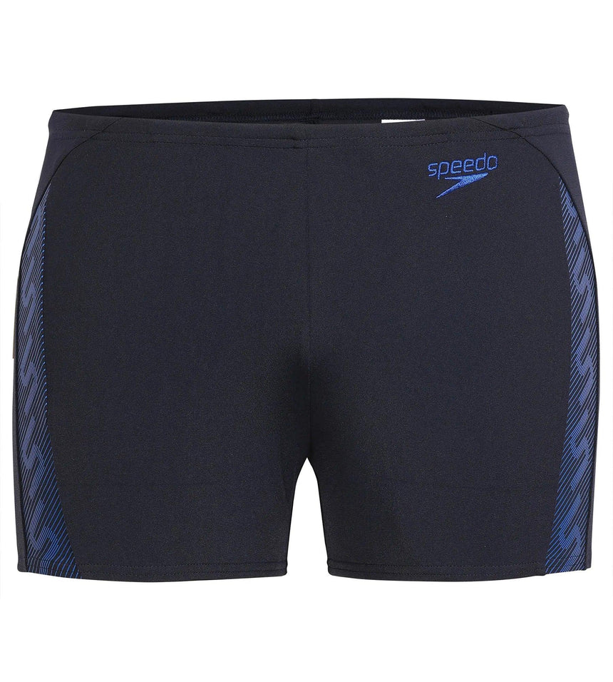 Men's Polyester Monogram Aquashort - Navy & New Surf