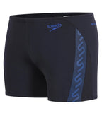 Men's Polyester Monogram Aquashort - Navy & New Surf