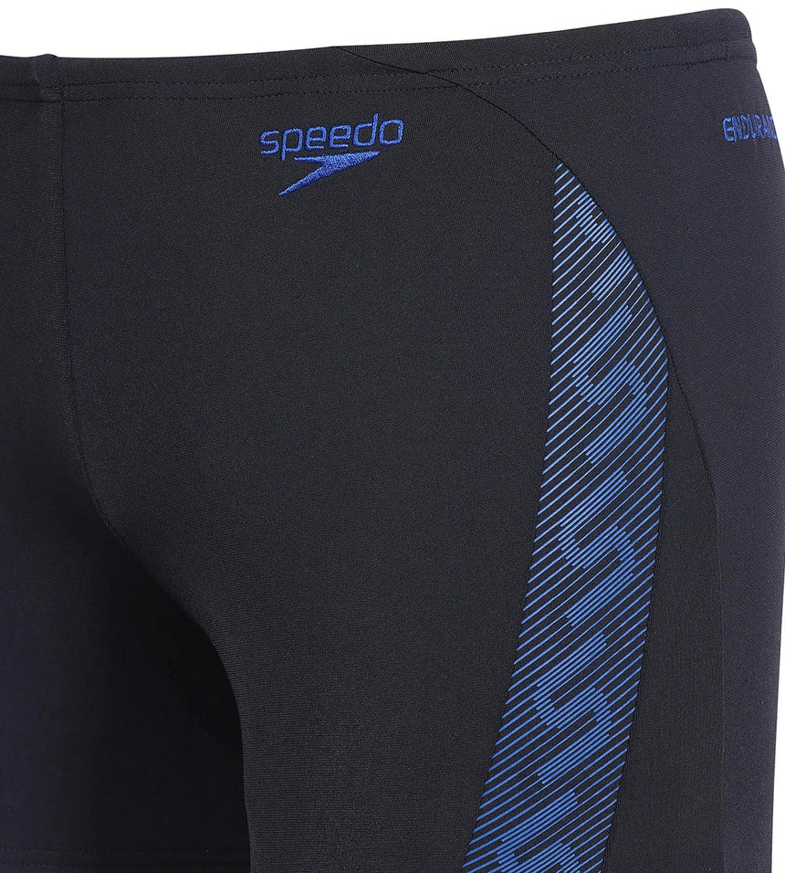Men's Polyester Monogram Aquashort - Navy & New Surf