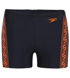 Boys Endurance 10 Monogram Printed Aquashort - Navy & Sunset