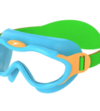 Unisex Kids Sea Squad Mask Tint-Lens Swim Goggles  For Tot's (Age Range -  2-6 Years) - Blue & Green