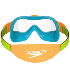 Unisex Kids Sea Squad Mask Tint-Lens Swim Goggles  For Tot's (Age Range -  2-6 Years) - Blue & Green