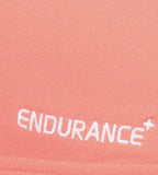 Girls Endurance+ Racerback V-Cut Swimsuit - Ignite & White