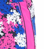 Women's Polyester Printed Leisure Watershorts - Ecstatic & Beautiful Blue_5