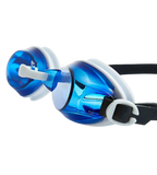 Unisex Adult Jet Tint-Lens Swim Goggles - Blue & White