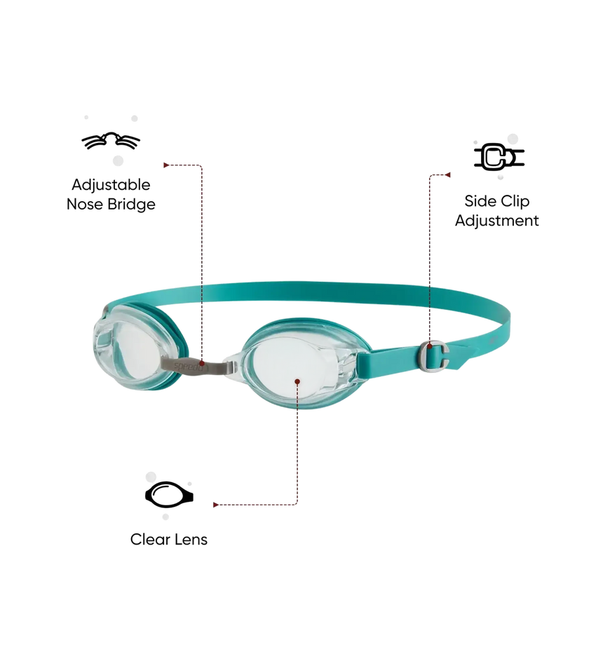 Unisex Adult Jet Tint-Lens Swim Goggles - Multicolor