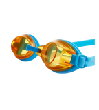 Unisex Kids Jet Tint-Lens Goggles (Age Range -  6-14 Years) - Blue & Orange