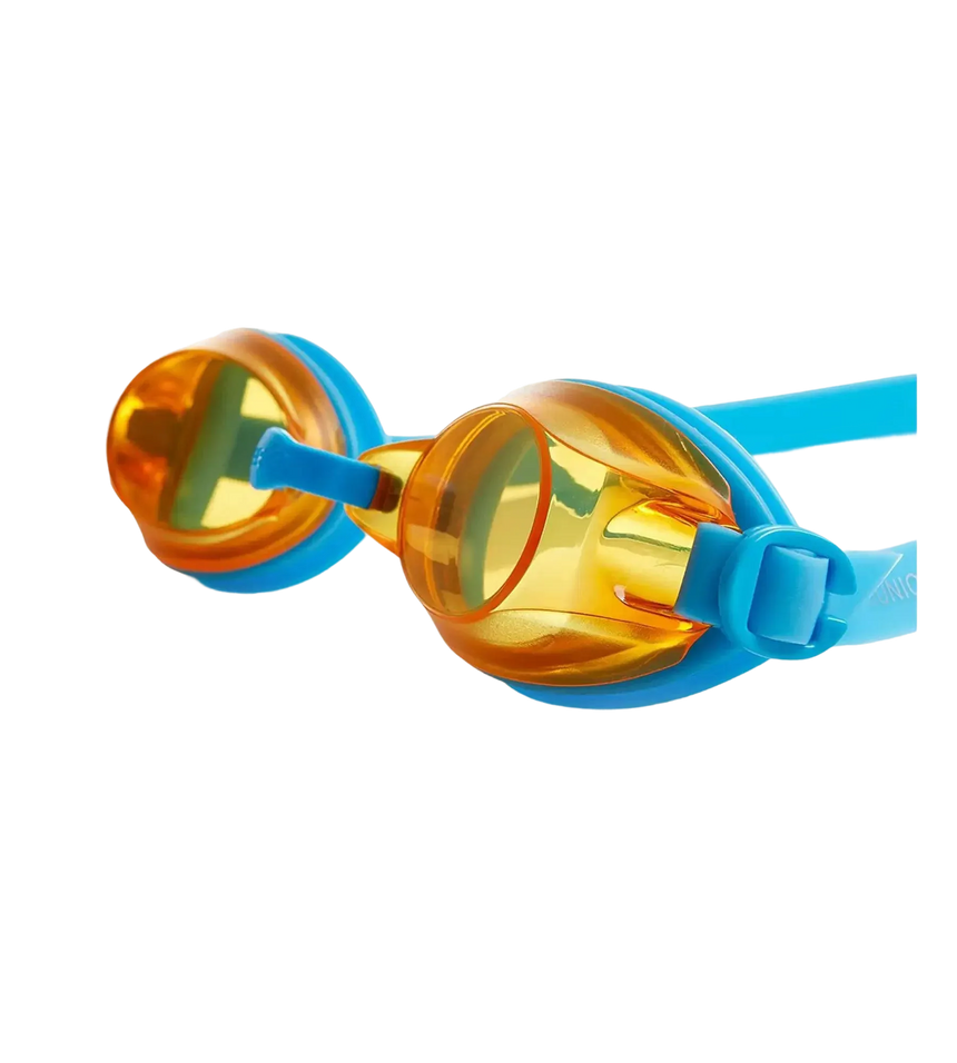 Unisex Kids Jet Tint-Lens Goggles (Age Range -  6-14 Years) - Blue & Orange