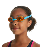 Unisex Kids Jet Tint-Lens Goggles (Age Range -  6-14 Years) - Blue & Orange