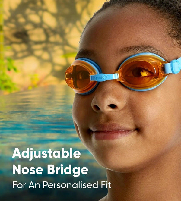 Unisex Junior Jet Tint Lens Goggles Blue Orange