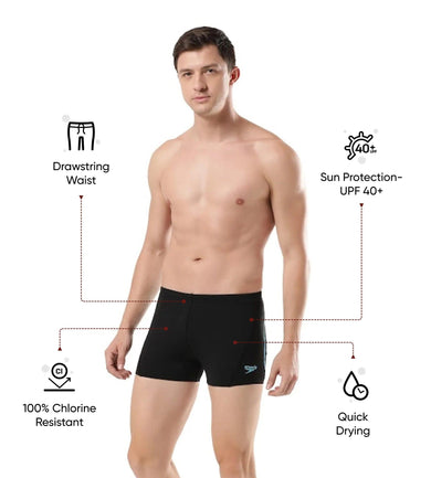 Men's Endurance+ Essential Splice Aquashort - Black & Bolt