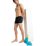 Men's Endurance+ Essential Splice Aquashort - Black & Bolt