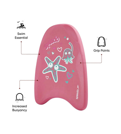 Sea Squad Practice Kicking and Strength Building Kick Board Training Aid For Boys and Girls - Pink