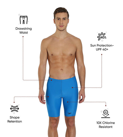 Men's Endurance 10 Sports Logo Jammer - Denube & Black