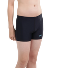 Boy's Endurance 10 Hyperboom Panel Print Aquashort - True Navy & Harlequin Green