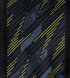 Boy's Endurance 10 Hyperboom Panel Print Aquashort - Black & Lemon Drizzle