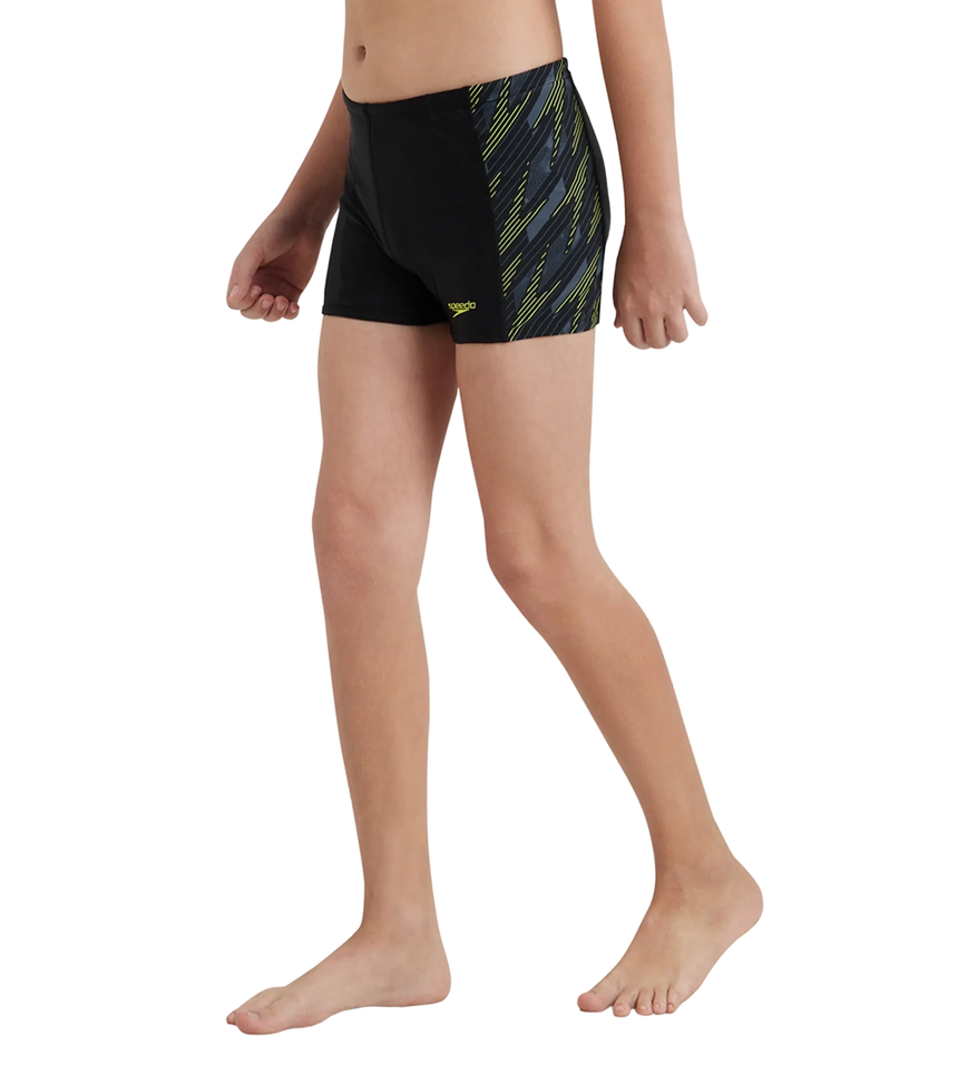 Buy Speedo Hyper Boom Panel Aquashort Black-Lemon-Drizzle-Usa
