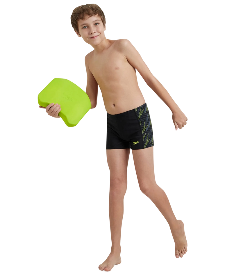 Buy Speedo Hyper Boom Panel Aquashort Black-Lemon-Drizzle-Usa