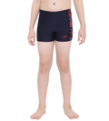 Boy's Endurance 10 Hyperboom Panel Aquashort - True Navy & Fed Red