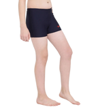 Boy's Endurance 10 Hyperboom Panel Aquashort - True Navy & Fed Red