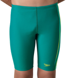 Boy's Endurance10 Side Panel Print Jammer - Kai Green & Lemon Drizzle