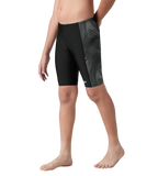 Boy's Endurance10 Side Panel Print Jammer - Black & White