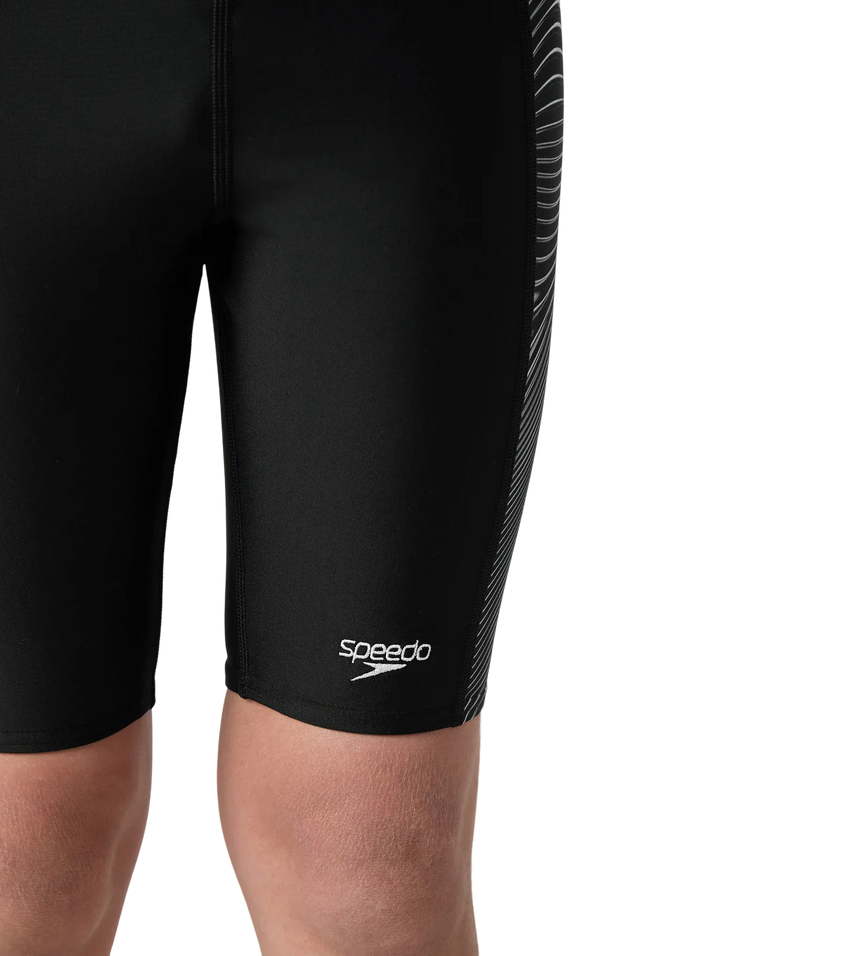 Boy's Endurance10 Side Panel Print Jammer - Black & White