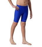 Boy's Endurabrite Side Panel Print Jammer - Deep Saffire & Periwinkle Blue