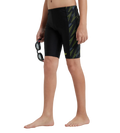 Boy's Endurance 10 Hyperboom Panel Print Jammer - Black & Lemon Drizzle