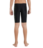 Boy's Endurance 10 Hyperboom Panel Print Jammer - Black & Lemon Drizzle