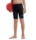 Boy's Endurance10 Side Panel Digital Print Jammer - Black, Anthracite & Arctic Glass