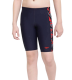 Men's Endurance+ Logo Graphic Splice Aquashort - Black & Fluo Green