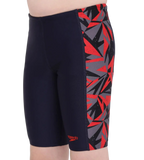 Men's Endurance+ Logo Graphic Splice Aquashort - Black & Fluo Green