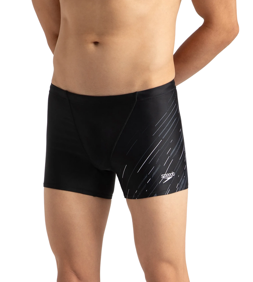Men's Endurance 10 Hyperboom V Cut Aquashort - Black & Usa Charcoal