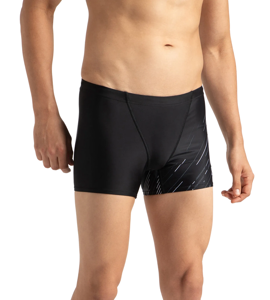 Men's Endurance 10 Hyperboom V Cut Aquashort - Black & Usa Charcoal