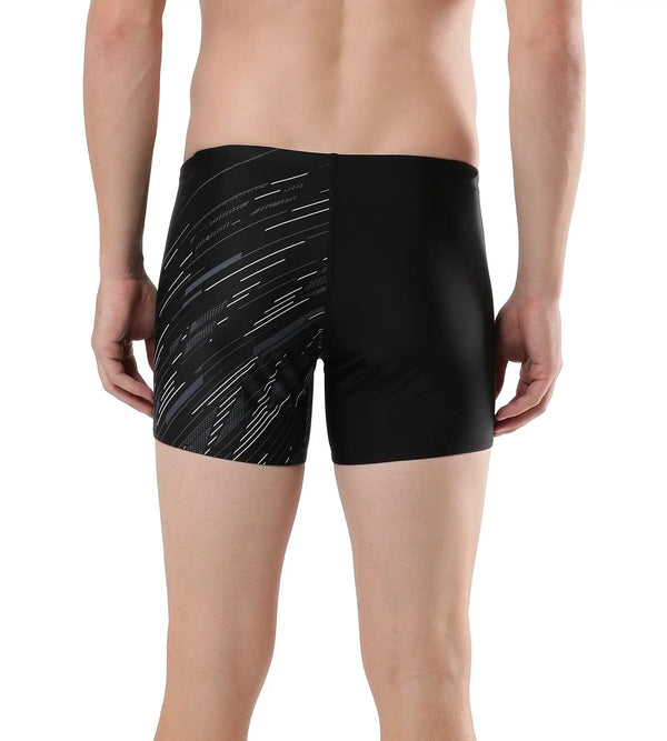 Men's Hyper Boom V Cut Aquashort - Black  &  Usa Charcoal_4