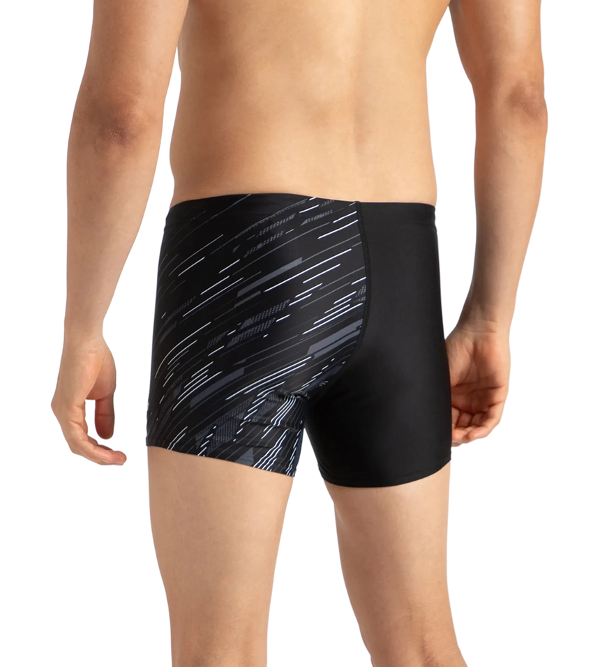 Men's Endurance 10 Hyperboom V Cut Aquashort - Black & Usa Charcoal