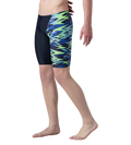 Men's Endurance10 Hyperboom Print V-Cut Jammer - True Navy & Deep Saffire
