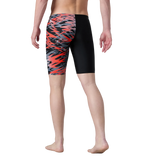 Men's Endurance10 Hyperboom Print V-Cut Jammer - Black & High Risk Red