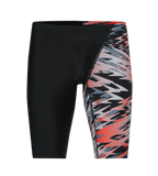 Men's Endurance10 Hyperboom Print V-Cut Jammer - Black & High Risk Red