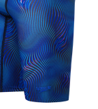 Men's Endurance+ Digital Print V-Cut Jammer - Antracite & Deep Sapphire