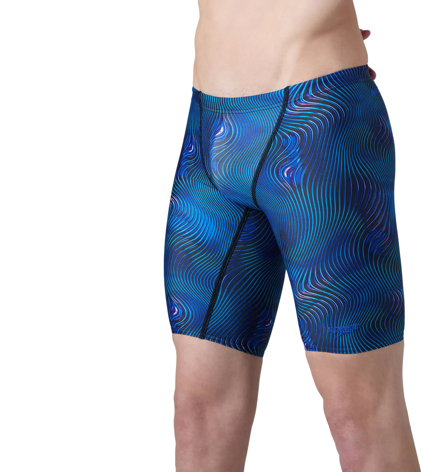 Buy Speedo Men's Endurance+ Digital Print V-Cut Jammer - Antracite