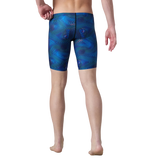 Men's Endurance+ Digital Print V-Cut Jammer - Antracite & Deep Sapphire